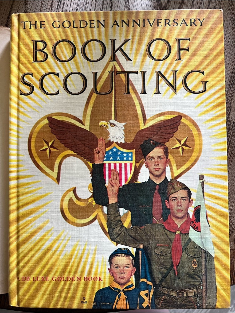 Book of Scouting - Golden Anniversary Edition (Yellow, Gold, Red)